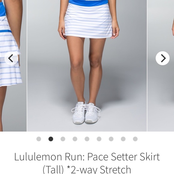 Lululemon 6 TALL Pace Setter Pipe Dream blue - Picture 16 of 16